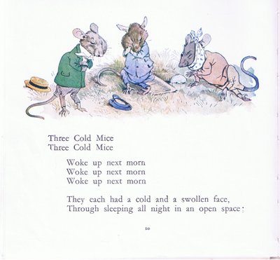 Three Cold Mice, Three Cold Mice, Wake Up Next Morn by Walton Corbould